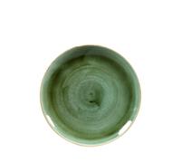 Churchill Stonecast Samphire Green Coupe Plate 8.67" (1 x 12)