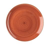 Churchill Stonecast Spiced Orange Coupe Plate 12.75" (1 x 6)