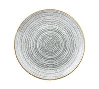 Churchill Studio Prints Homespun Stone Grey Coupe Plate 11.25" (1 x 12)