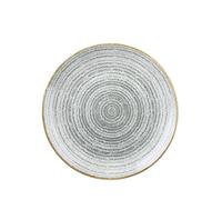Churchill Studio Prints Homespun Stone Grey Coupe Plate 8.67" (1 x 12)