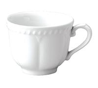 Churchill Super Vitrified M525 Buckingham Elegant Tea Cup, White (Pack of 24)