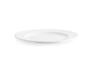 Churchill Super vitrifiée P604 Whiteware plaque classique, Blanc (lot de 12)