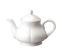 Churchill Tableware P865 Buckingham Tea Pot, 1 Pint, White (Pack of 4)