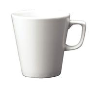 Churchill W003 Whiteware Cafe Latte Mug, Plain, 16 oz., Pack of 6