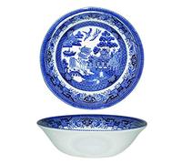 Churchill WBMB30181 Pasta Bowl, Ceramic, Blue