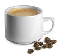 Churchill White Maple Breakfast Cup CBM 28cl / 10oz White China Cup - WH CBM