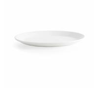 "Churchill Super Vitrified P292 Whiteware Oval Platter, 12", White (Pack of 12)"