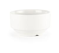 Churchill Whiteware Soup Bowls 398ml - Round Shape Super Vitrified - Pack of 24