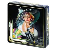 Churchill's Confectionery - Annabel Art Deco Tin 375g Fruit and Lemon Biscuits