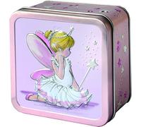 Churchill's Confectionery - Little Princess Tin 75g Mini Chocolate Chip Shortbread, Pink