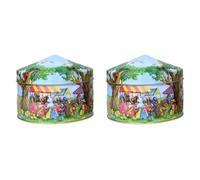 Churchill's Confectionery - Woodland Fair 300g Chocolate Fudge, Multicolour (Pack of 2)