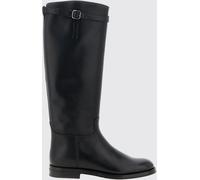CHURCH'S Michelle Knee-High Calfskin Leather Boots with Side Buckle - Size: 41 - female