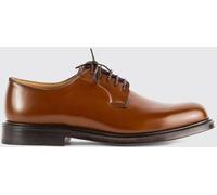 CHURCH'S Shannon Smooth Calfskin Round-Toe Derby Lace-Up Shoes - Size: 5½ - male