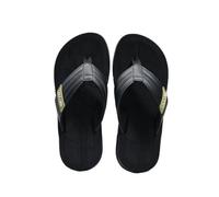 CHURICH-E Slides, Men's Summer Flip-Flops - Lightweight Casual Sandals for Beach & Outdoor,House Slippers(Black,7.5 UK)