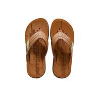 CHURICH-E Slides, Men's Summer Flip-Flops - Lightweight Casual Sandals for Beach & Outdoor,House Slippers(Brown,7 UK)