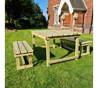 Churnet Valley Garden Furniture Ltd Churnet Valley Butcher Table Set