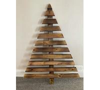 Churnet Valley Garden Furniture Ltd Decorative Wooden Christmas Tree - L5 X W70 X H90 Cm