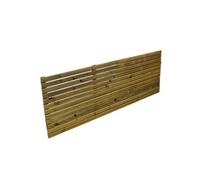 Churnet Valley Garden Furniture Ltd Multi Pack Of 2 - 6 X 2 Feet Contemporary Fence Panel - Timber - L5 X W180 X H60 Cm - Fully Assembled