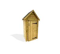 Churnet Valley Garden Furniture Ltd Tall Garden Store Tool Shed - Timber - Minimal Assembly Required in Brown Churnet Valley Garden Furniture Ltd Brown
