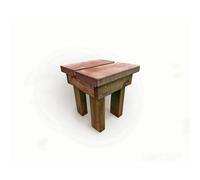 Churnet Valley Garden Furniture Ltd Valley Classic Foot Stool - Timber - Fully Assembled in Brown Churnet Valley Garden Furniture Ltd Brown