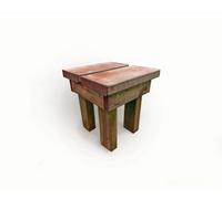 Churnet Valley Garden Furniture Ltd Valley Classic Foot Stool - Timber - L30 X W30 X H30 Cm - Fully Assembled