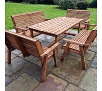 Churnet Valley Garden Furniture Ltd Valley Seat 10 Set 2X2B 2X3B 1795 Table
