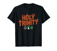 Churrasco Cerveja Futebol Brazilian Holy Trinity Combo T-Shirt