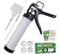 Churro Maker Machine Kit, Large & Durable 15" Churro Gun with Hollow Churro Disc, Maquina Para Hacer Churros, Churreras Para Churros, Churro Maker Machine, Cookie Press, Gifts for Christmas