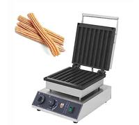 Churro Maker Machine, Make 8 Slices Spanish Churros, Adjustable Temperature 50°-300°, Nonstick Hotplate for Breakfast, Snacks, and Desserts
