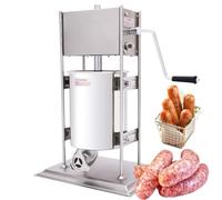 Churro Maker, Stainless Steel Vertical Machine with 4 Molds, 10L Capacity for Home and Commercial Use
