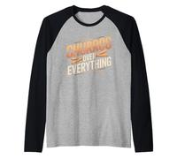 Churros Over Everything Raglan Baseball Tee