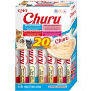 Churu by INABA Cat Treat - Tuna Seafood Variety Box - 1 Pack (20 x 14g total) /