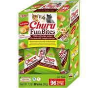 Churu Fun Bites Chicken with Pumpkin Recipe Cat Treats - 8 x 12g