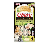 Churu Luxury Tuna Recipe with Sole Fish Cat Food - 4 x 14g