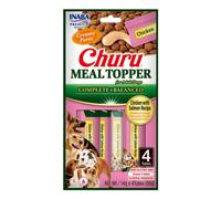 Churu Meal Toppers by INABA Dog Treat - Chicken with Salmon Recipe (4