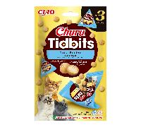 Churu Tidbits Tuna Recipe Cat Treats - 3 x 12g