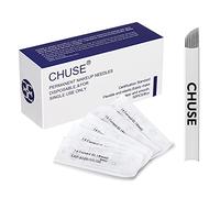 CHUSE 14 Curved 50pcs 0.18mm Nano Mircoblading Needle Permanent Makeup Manual Eyebrow Tattoo Needle
