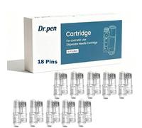 CHUSE H6 Replacement Cartridges for the 18-Pin Professional Authentic Replacement Cartridges for Dr. Pen Hydra Pen H6 Pack of 10