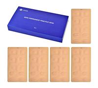 CHUSE Microblading Practice Skin 3D Eyebrow+Lips Cosmetic Permanent Makeup Tattoo Training Sheet 14.8 x 26.2 x 0.14cm (5 pieces of pack)