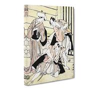 Chushingura By Eishosai Choki Canvas Print | Gallery Wrapped 30mm Frame Wall Art | 20x14 inches | Ready to Hang | Asian Picture | Living Room Bedroom Lounge Office