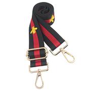 chushui Purse Strap,Replacement Crossbody Shoulder Strap for Handbag…, Embroidered Golden Bee 1, 1.5 Inch, Guitar Style