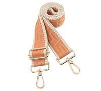 chushui Purse Strap,Replacement Crossbody Shoulder Strap for Handbag…, Jacquard Orange, 1.5 Inch, Guitar Style