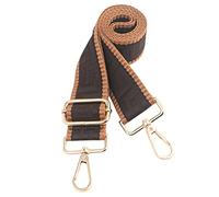 chushui Purse Strap,Replacement Crossbody Shoulder Strap for Handbag…, Jacquard Tan, 1.5 Inch, Guitar Style