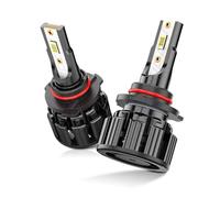 CHUSYYRAY 9012 LED Headlight Bulbs,HIR2 High Low Beam Halogen Replacement Light Bulb,55W 6000K 600% Brighter White Lights, Plug and Play, 2 Packs