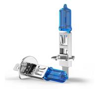 CHUSYYRAY H1 Halogen Headlight Bulbs 55W 12V 6000K White Light 300% Brighter High Low Beam Fog Light Replacement Bulbs For Car Pickup SUV, Plug and Play, Pack of 2