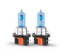 CHUSYYRAY H15 Halogen Headlight Bulb, H15 High Beam Replacement Bulbs for Car Pickup SUV, 6000K White Light, Plug and Play, 2 Bulbs