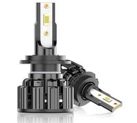 CHUSYYRAY H7 LED Headlight Bulb compatible with Volkswagen Golf 2003-2012,90W 30000LM H7 Headlight Bulb 500% Brightness 6500K Cool WhiteT10 for Halogen Replacement Bulb,1:1 Car Accessories,2 Pack
