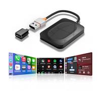 CHUSYYRAY Wireless CarPlay Adapter 2015-2026 | Convert Wired CarPlay to Wireless | Plug & Play Auto-Connect compatible for iPhone & Android Auto