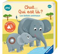 Chut qui est là ? Les bébés animaux: Cherche et trouve