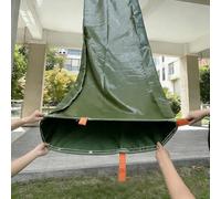 Chute,Heavy-Duty Construction Trash Chute - Reinforced Waste Disposal System for Roofing, Demolition, Multi-Story Projects (Green, 2x16m/6.5x52.4ft) - Efficient, Durable, Easy Installation